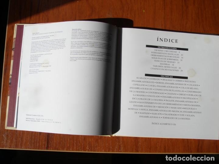 Libros de segunda mano: LIBRO ENCICLOPEDIA DE LAS T&Eacute;CNICAS DE CARPINTER&Iacute;A EDICIONES GG - Foto 10