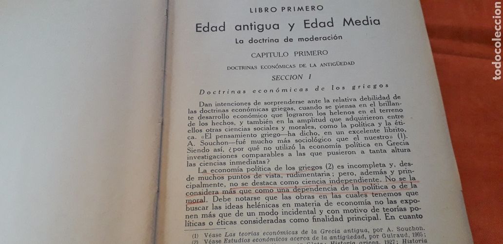 Libros de segunda mano: HISTORIA DE LAS DOCTRINAS ECON&Oacute;MICAS, REN&Eacute; CONRAD - Foto 3