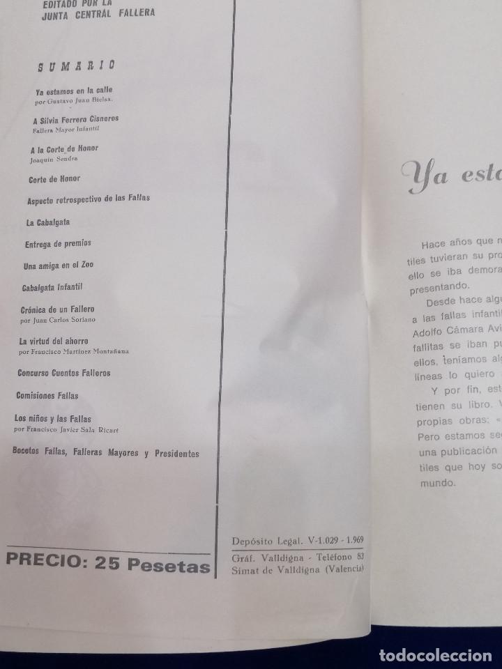 Libros de segunda mano: LIBRO FALLERO INFANTIL 1969- NUMERO 1 -JUNTA CENTRAL FALLERA - Foto 5