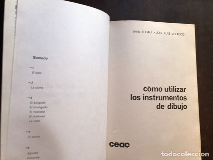 Libros de segunda mano: C&oacute;mo utilizar los instrumentos de dibujo. CEAC - Foto 2