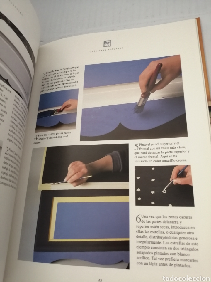 Libros de segunda mano: Pintar muebles. T&eacute;cnicas, material, ideas (Primera edici&oacute;n) - Foto 4