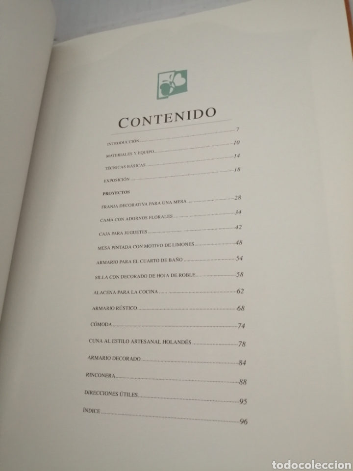 Libros de segunda mano: Pintar muebles. T&eacute;cnicas, material, ideas (Primera edici&oacute;n) - Foto 5