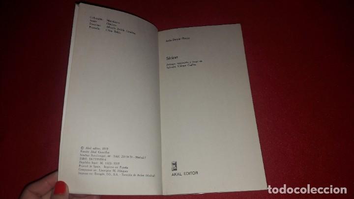 Libros de segunda mano: SATIRAS. AULO PERSIO FLACCO. - Foto 3