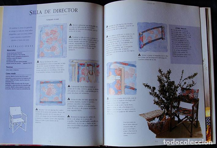 Libros de segunda mano: COBERTORES DE ENSUE&Ntilde;O - COMO TRANSFORMAR CON ESTILO SUS SILLAS, SOFAS Y DEMAS MUEBLES - - Foto 2