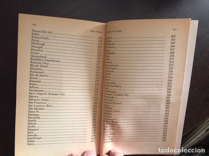 Libros de segunda mano: Palabras en el mapa. Isaac Asimov - Foto 5
