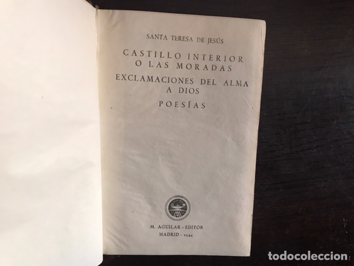 Libros de segunda mano: Santa Teresa de Jes&uacute;s. Crisol 75. 1944 - Foto 2