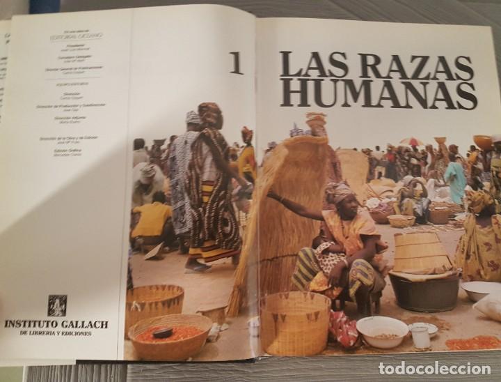 Libros de segunda mano: Las razas humanas. Instituto Gallach - Foto 9