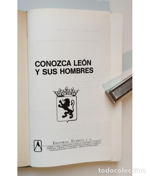 Libros de segunda mano: CONOZCA LE&Oacute;N Y SUS HOMBRES. VV.AA. Editorial Everest. 1986. - Foto 2