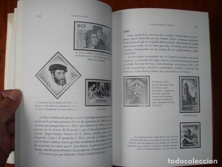 Libros de segunda mano: LIBRO LA RUTA JACOBEA EN LA FILATELIA - Foto 6