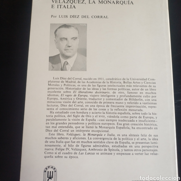 Libros de segunda mano: Vel&aacute;zquez, la monarqu&iacute;a e Italia - Foto 2