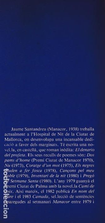 Libros de segunda mano: Mamil&middot;la, encara / Jaume Santandreu * CATAL&Aacute;N * - Foto 2