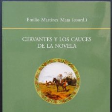 Libros de segunda mano: CERVANTES Y LOS CAUCES DE LA NOVELA – EMILIO MARTÍNEZ MATA (COORD.) – VISOR
