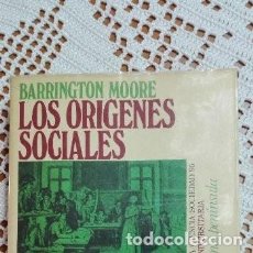 Livres d'occasion: LOS ORÍGENES SOCIALES DE LA DICTADURA Y DE LA DEMOCRACIA BARRINGTON MOORE 1976. Lote 212886221