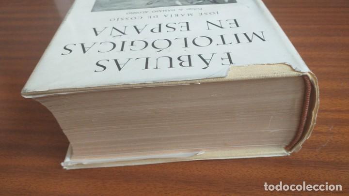Libros de segunda mano: F&aacute;bulas mitol&oacute;gicas en Espa&ntilde;a --- Jos&eacute; Mar&iacute;a de Coss&iacute;o - Foto 7