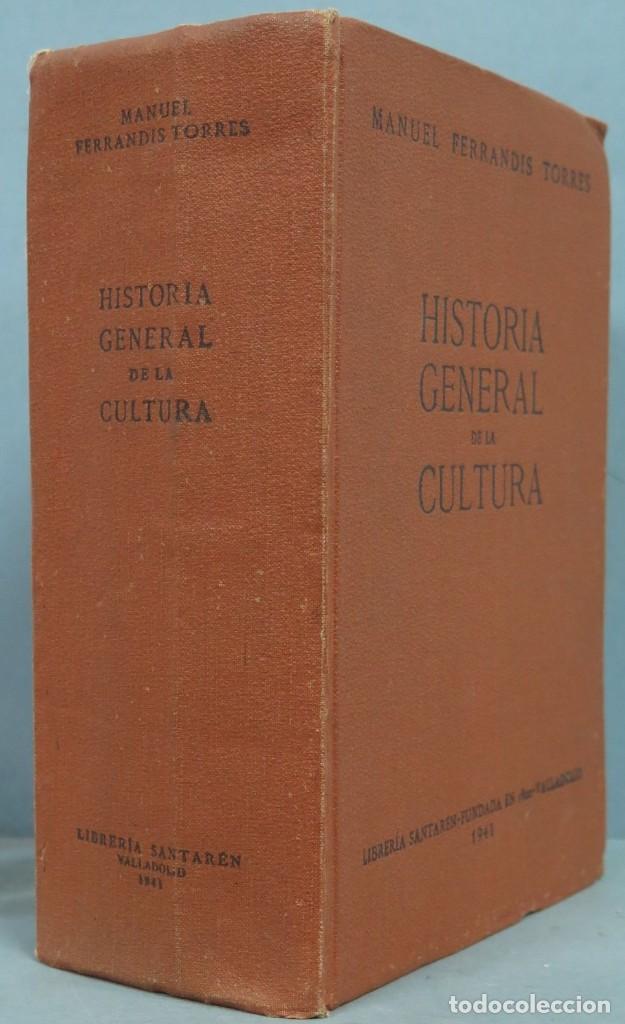 Libros de segunda mano: HISTORIA GENERAL DE LA CULTURA. FERRANDIS - Foto 2