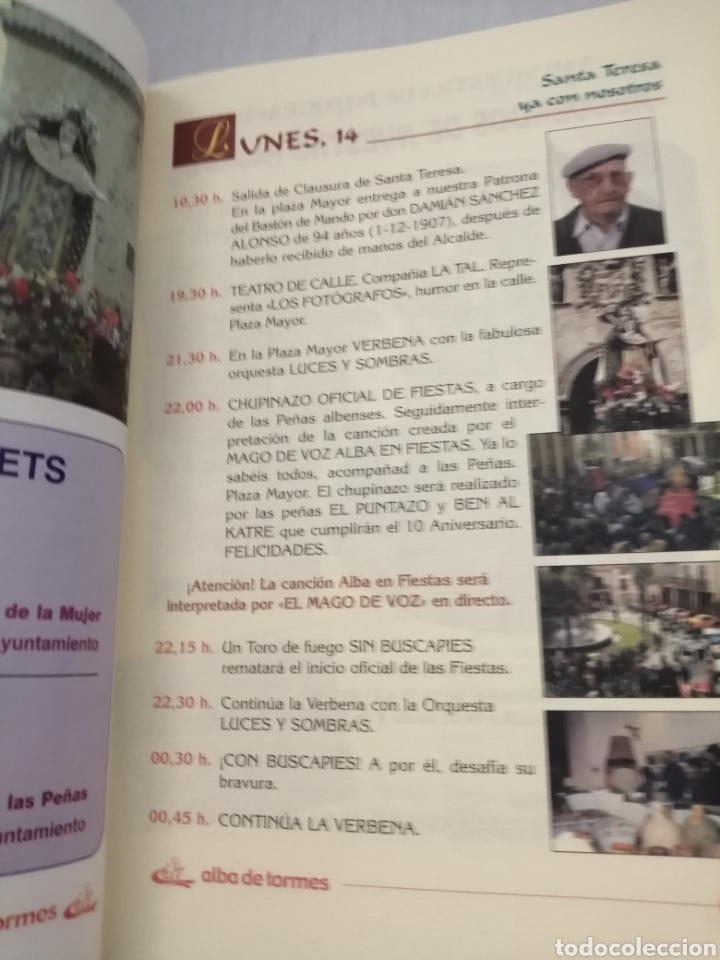Libros de segunda mano: Alba de Tormes: Fiestas Octubre 2002 - Foto 9