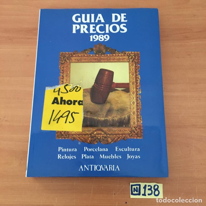 Libros de segunda mano: Gu&iacute;a de de precios 1989 - Foto 1