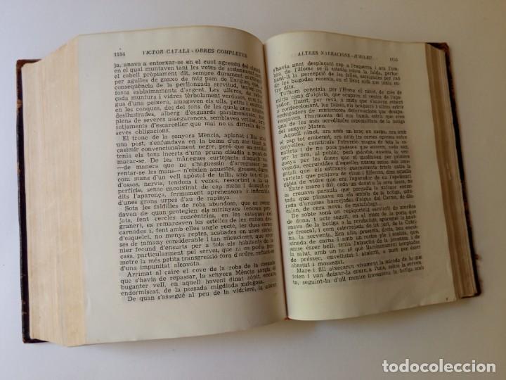 Libros de segunda mano: OBRES COMPLETES, VICTOR CATAL&Aacute;. 1&ordm; EDICI&Oacute; 1951 - Foto 2