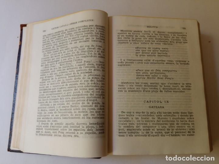Libros de segunda mano: OBRES COMPLETES, VICTOR CATAL&Aacute;. 1&ordm; EDICI&Oacute; 1951 - Foto 3