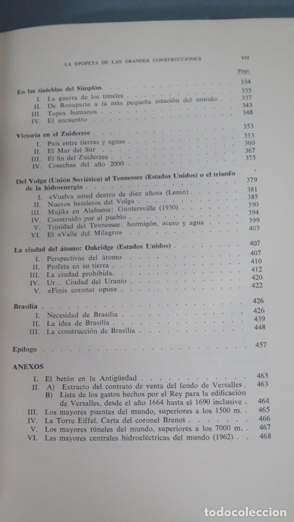 Libros de segunda mano: LA EPOPEYA DE LAS GRANDES CONSTRUCCIONES. POIRIER - Foto 4