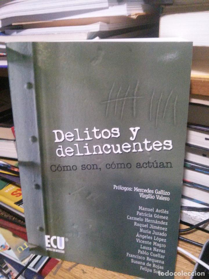 Libros de segunda mano: DELITOS Y DELINCUENTES, ED. ECU - Foto 1