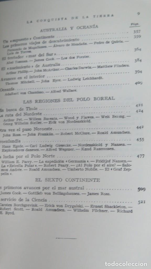 Libros de segunda mano: LA CONQUISTA DE LA TIERRA. TREUE - Foto 4