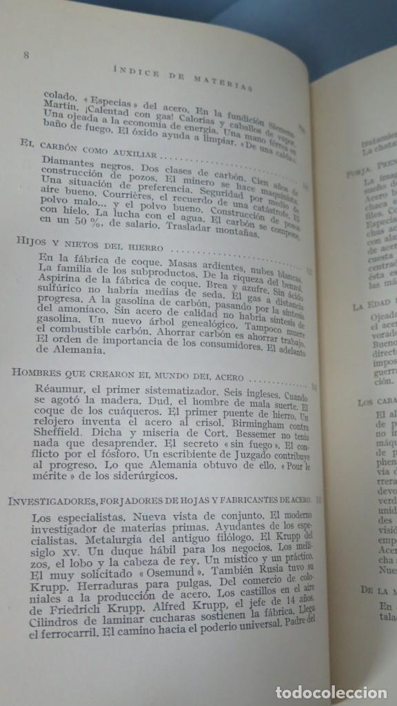 Libros de segunda mano: T&Uacute; Y EL ACERO - Foto 3