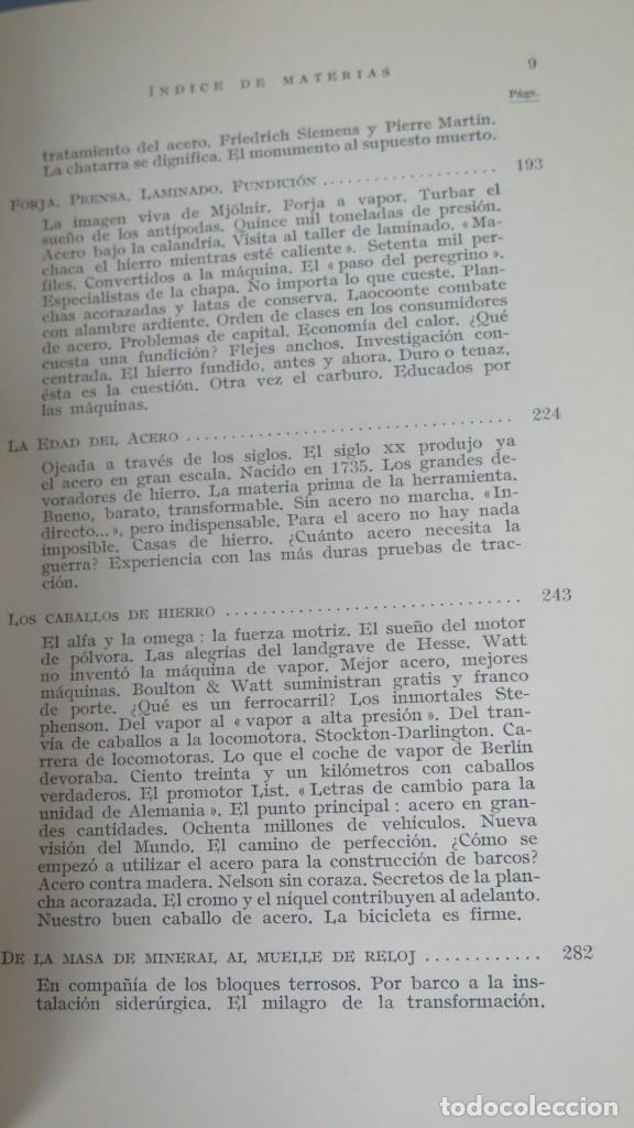 Libros de segunda mano: T&Uacute; Y EL ACERO - Foto 4