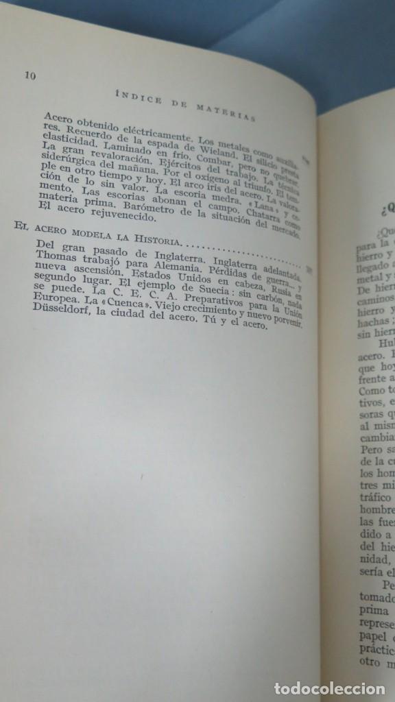Libros de segunda mano: T&Uacute; Y EL ACERO - Foto 5