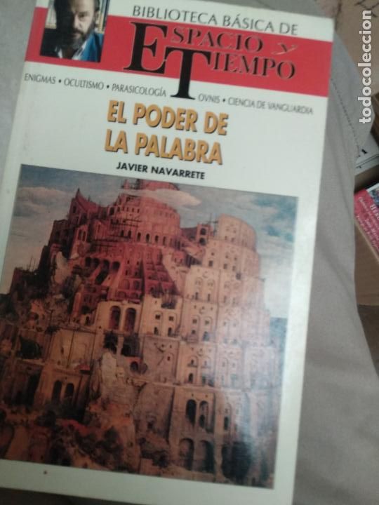 Libros de segunda mano: El poder de la palabra por Javier Navarrete de Ed. Espacio y Tiempo en Madrid 1991 - Foto 1