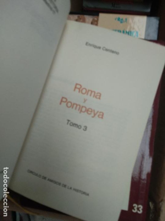Libros de segunda mano: ROMA Y POMPEYA - CENTENO, ENRIQUE - Foto 2