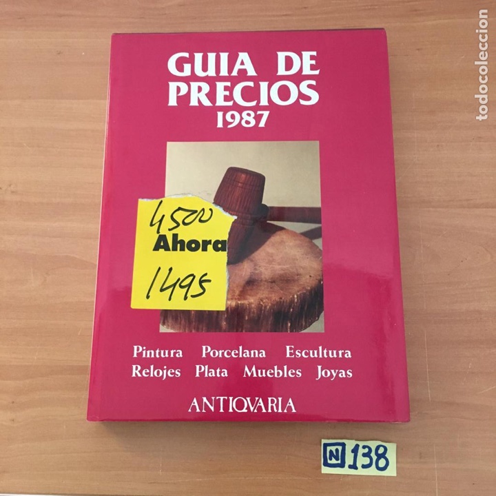 Libros de segunda mano: Gu&iacute;a de precios 1987 - Foto 1