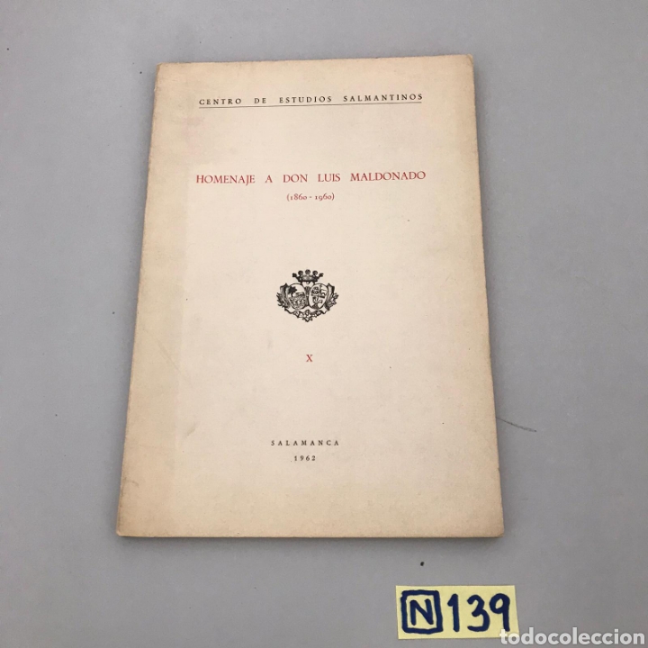 Libros de segunda mano: Homenaje A Don Luis Maldonado - Foto 1