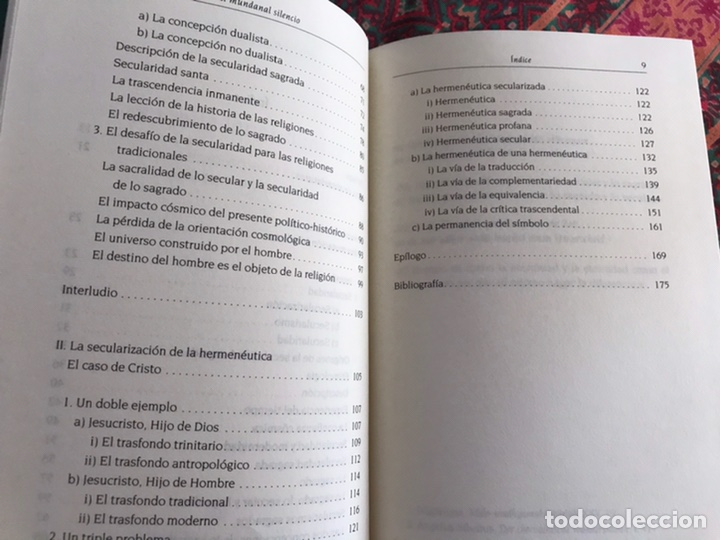 Libros de segunda mano: El mundanal silencio. Raimon Panikkar - Foto 3