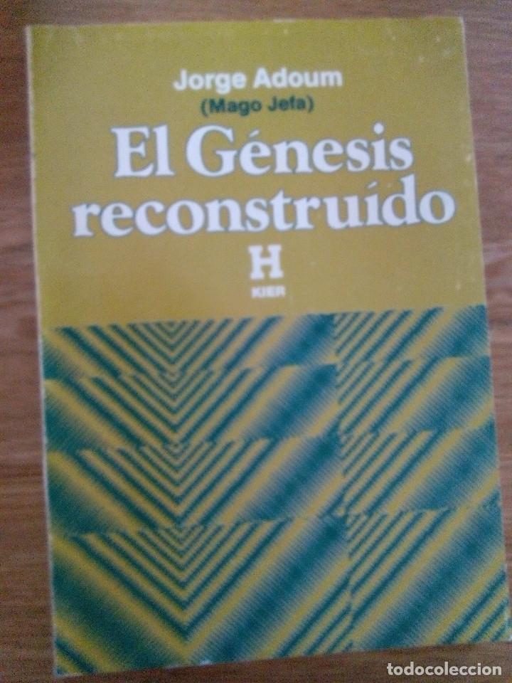 Libros de segunda mano: EL GENESIS RECONSTRUIDO / ADOUM, JORGE - Foto 1
