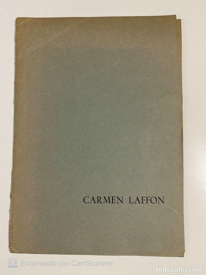 Libros de segunda mano: CARMEN LAFFON. GALERIA BIOSCA. 1963. VER - Foto 1