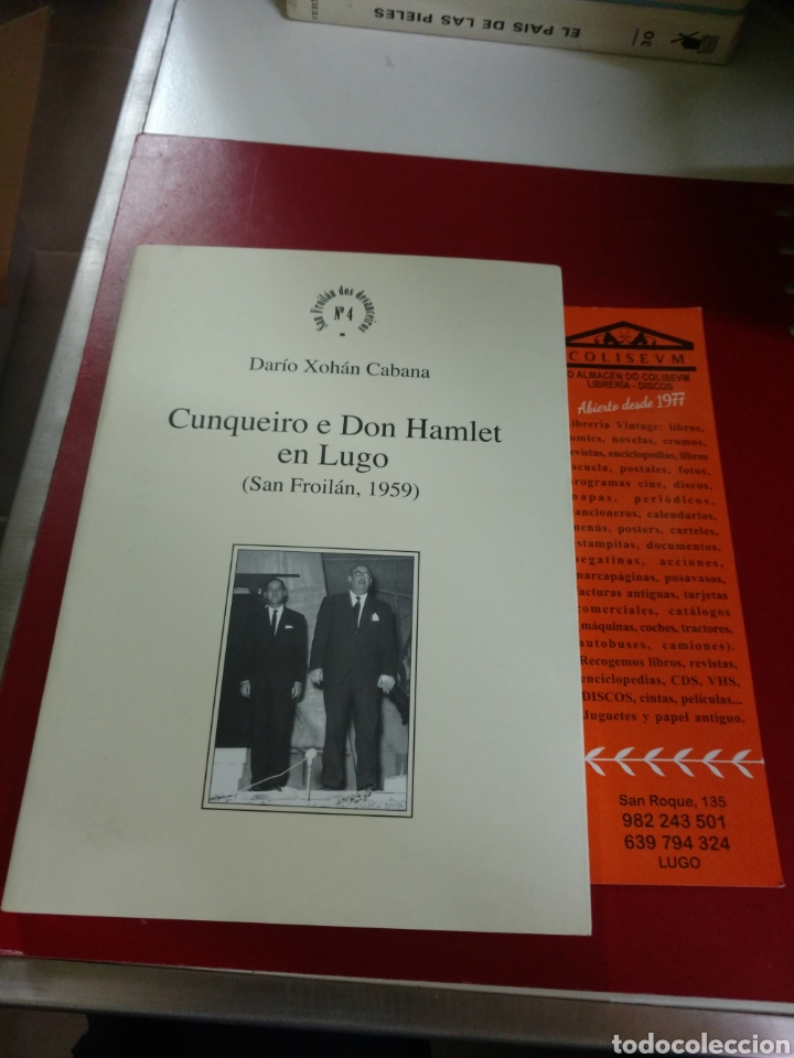 Libros de segunda mano: Cunqueiro e Don Hamlet en Lugo . Dar&iacute;o Xoh&aacute;n Cabana - Foto 1