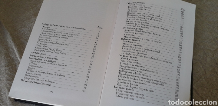 Libros de segunda mano: BIBLIOTECA DE AUTORES GALLEGOS, PADRE FEIJO&Oacute;, - Foto 4