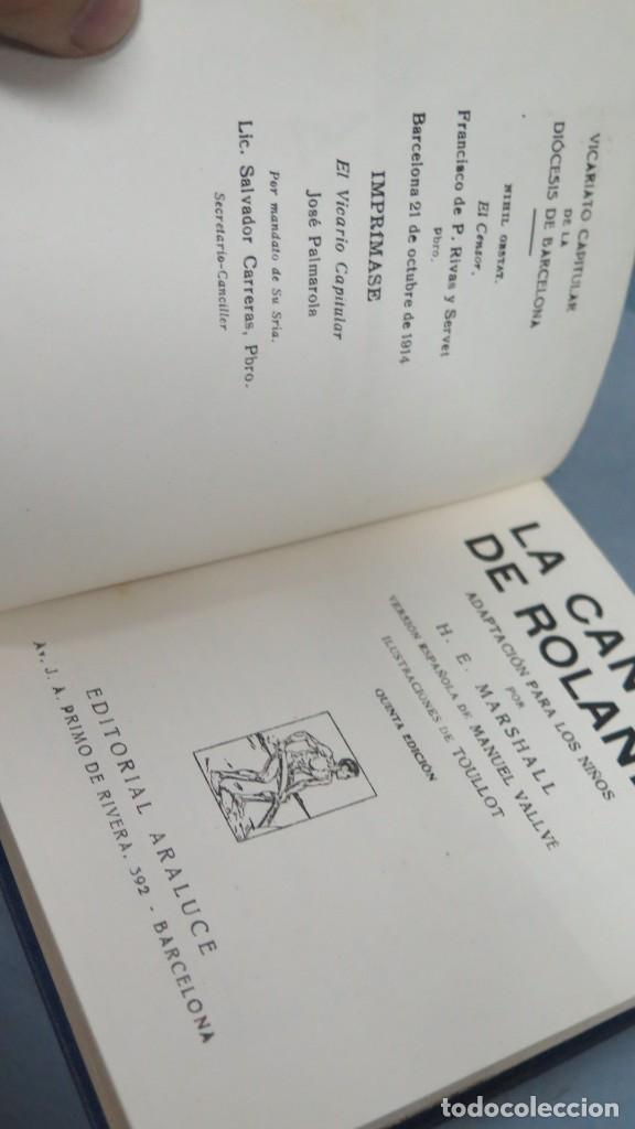 Libros de segunda mano: LA CANCION DE ROLANDO. ARALUCE. QUINTA EDICION - Foto 2