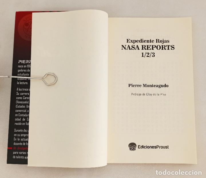 Libros de segunda mano: Expediente Rojas. NASA REPORTS 1/2/3. Pierre Monteagudo. - Foto 4