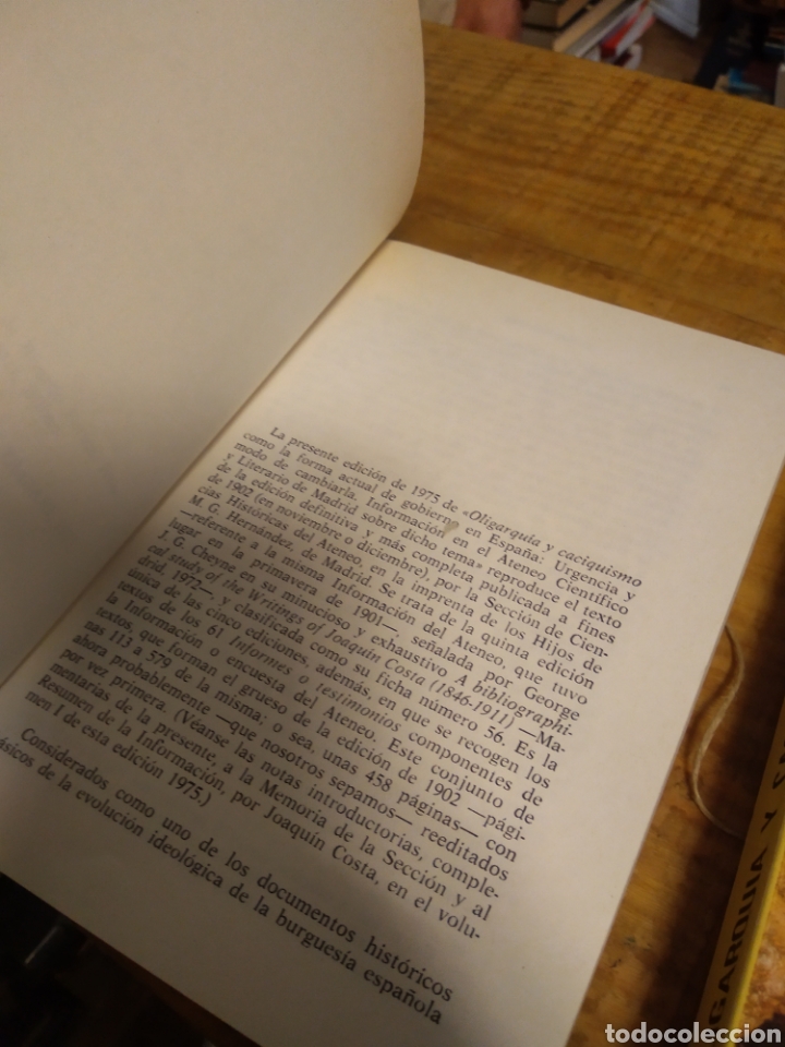 Libros de segunda mano: OLIGARQU&Iacute;A Y CACIQUISMO. 2 TOMOS #5318 - Foto 14