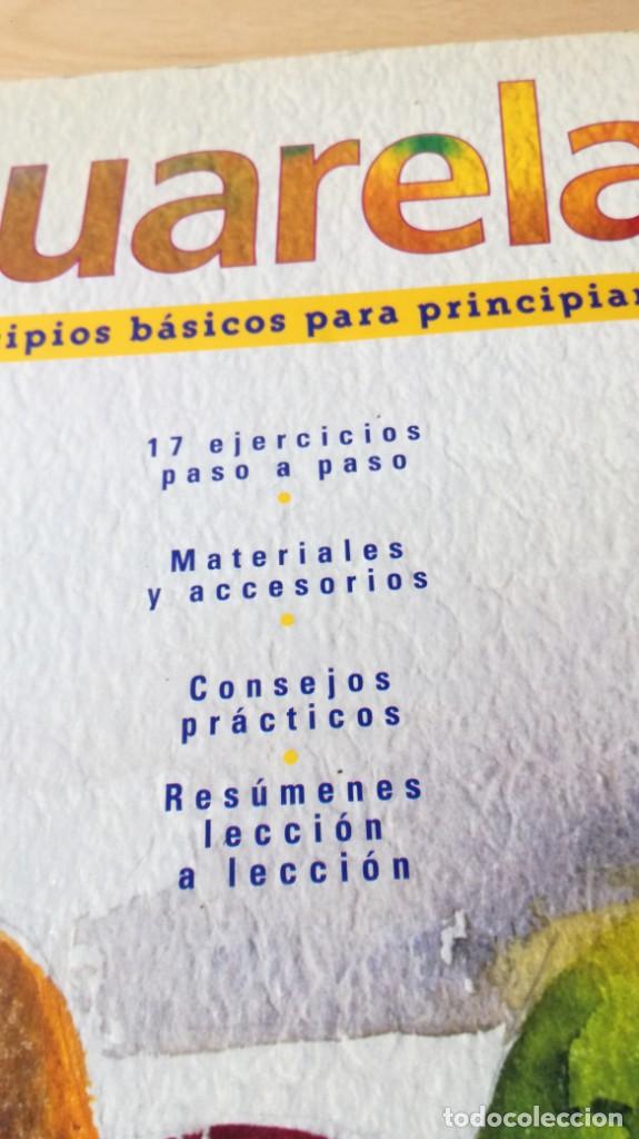 Libros de segunda mano: ACUARELA PRINCIPIOS BASICOS PARA PRINCIPIANTES - ATRIUM W403 - Foto 3