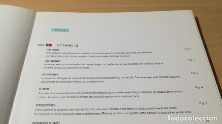 Libros de segunda mano: ACUARELA PRINCIPIOS BASICOS PARA PRINCIPIANTES - ATRIUM W403 - Foto 6