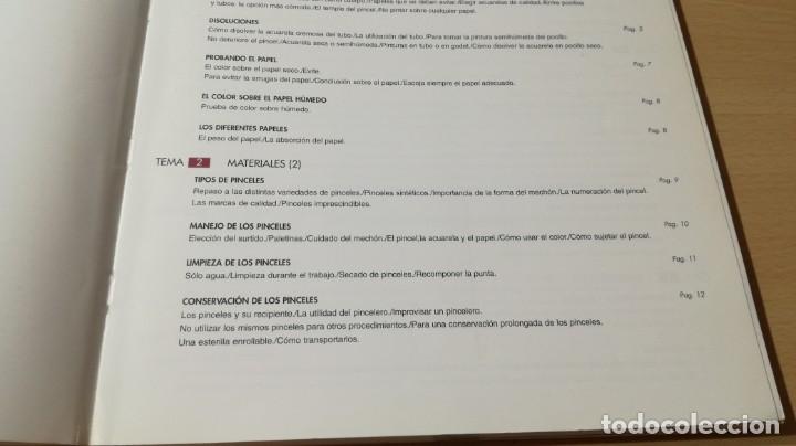 Libros de segunda mano: ACUARELA PRINCIPIOS BASICOS PARA PRINCIPIANTES - ATRIUM W403 - Foto 8