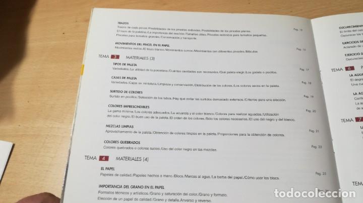 Libros de segunda mano: ACUARELA PRINCIPIOS BASICOS PARA PRINCIPIANTES - ATRIUM W403 - Foto 10