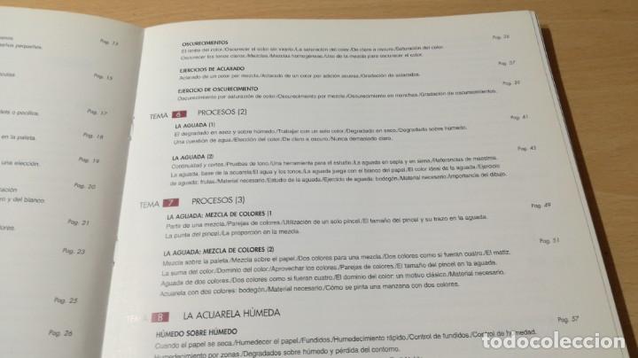 Libros de segunda mano: ACUARELA PRINCIPIOS BASICOS PARA PRINCIPIANTES - ATRIUM W403 - Foto 12
