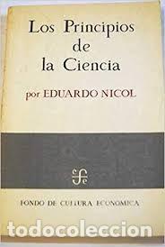 Libros de segunda mano: los principios de la ciencia Eduardo Nicol - Foto 1