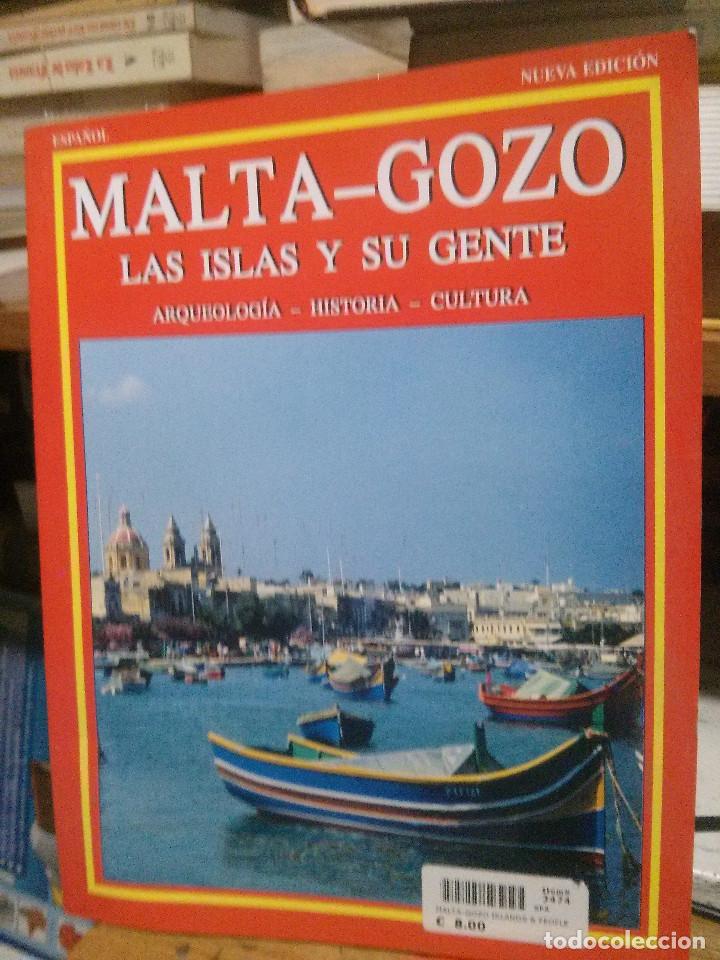 Libros de segunda mano: MALTA-GOZO, LAS ISLAS Y SU GENTE, ESPA&Ntilde;OL - Foto 1