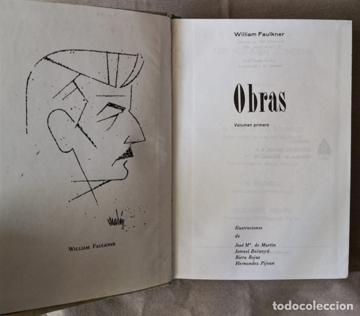 Libros de segunda mano: Obras. William Faulkner. - Foto 2