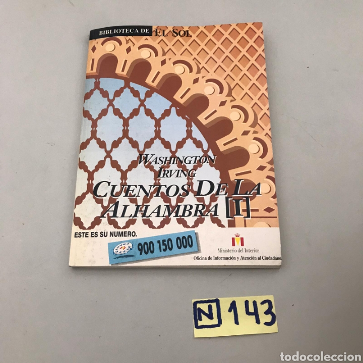 Libros de segunda mano: Cuentos De La Alhambra - Foto 1